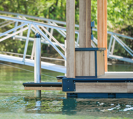 Lockable Deck Storage With Canvas Cover