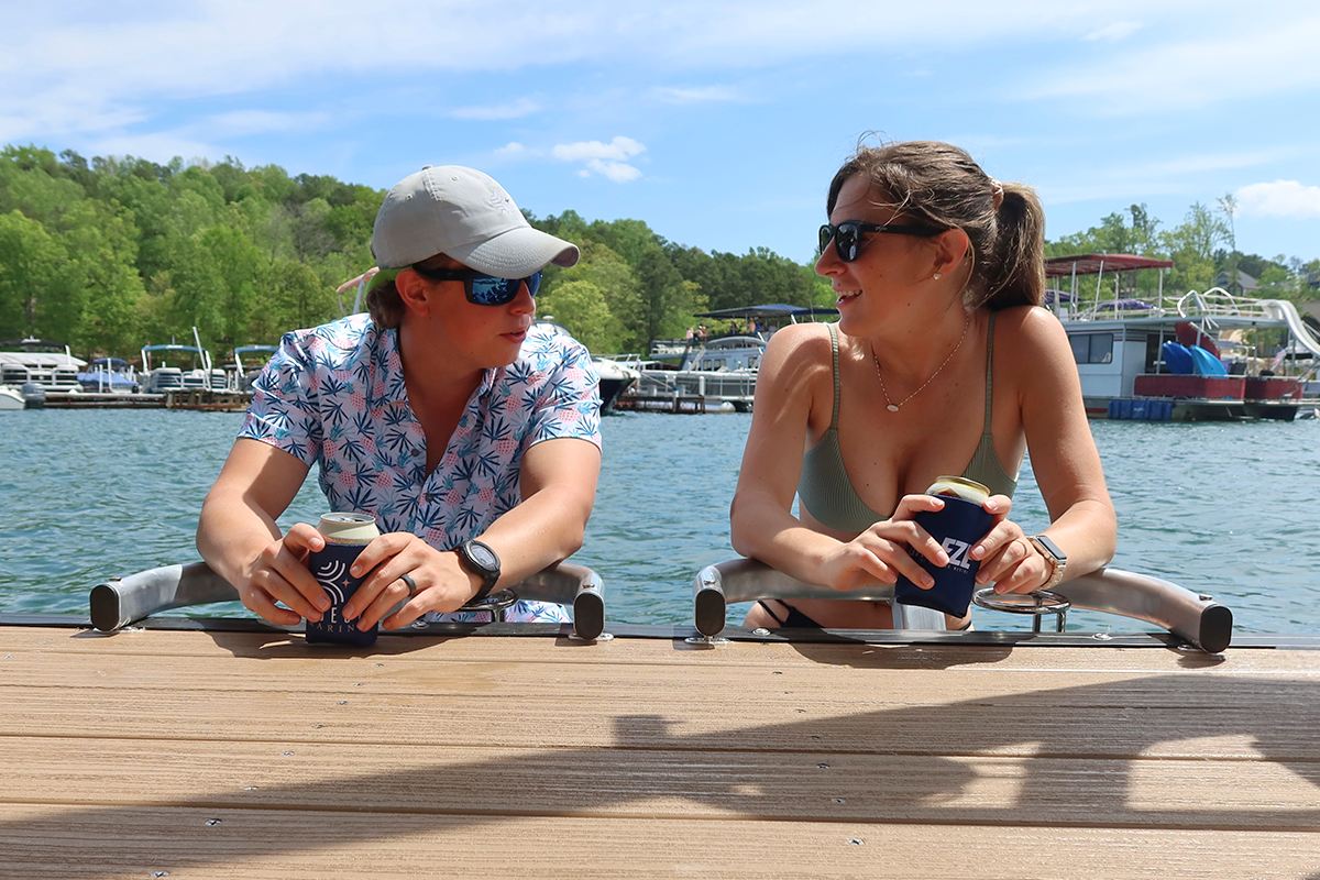 LakeEze Swim Stool for docks and pools