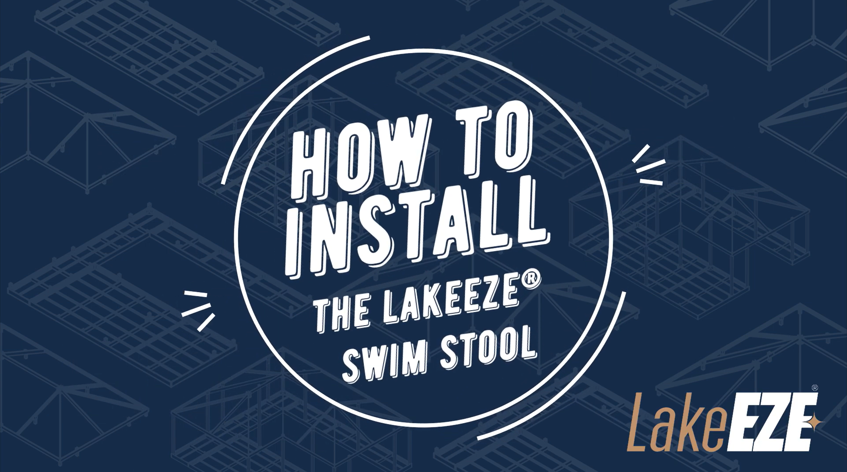 Load video: Swim Stool Assembly video